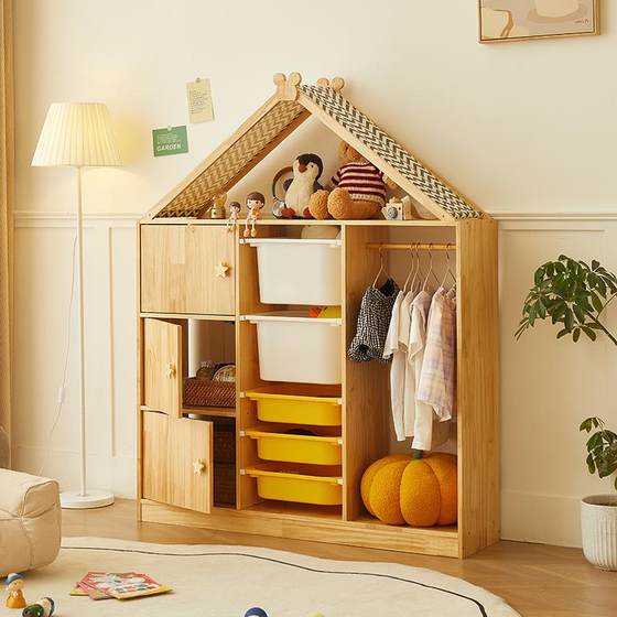 K8 children's wardrobe storage cabinet solid wood toy storage cabinet bedroom boy and girl hanging wardrobe classified storage storage
K8 children's wardrobe storage cabinet solid wood toy storage cabinet bedroom boy and girl hanging wardrobe classified storage storage