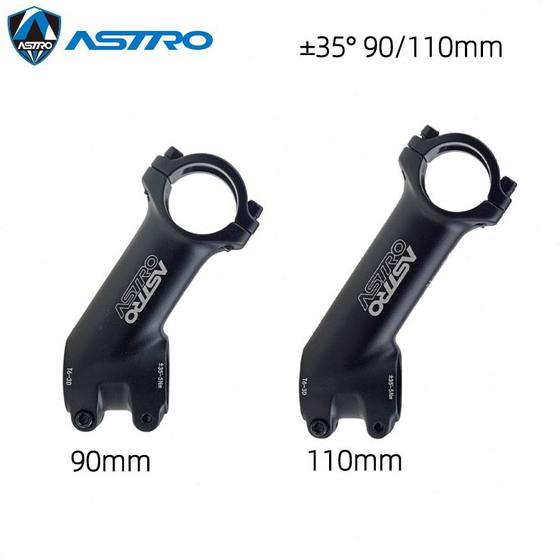 Astro Ultra-Light Mountain Bike Handlebar 라이저 7도 17도 25도 35도 양성 및 부정적인 각도 도로 손잡이 줄기 Astro Ultra-Light Mountain Bike Handlebar 라이저 7도 17도 25도 35도 양성 및 부정적인 각도 도로 손잡이 줄기