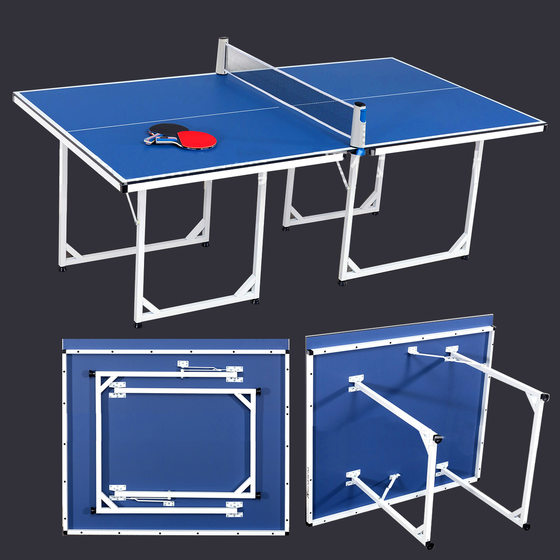 Factory direct sales can be foldable children's simple light and convenient mini family small table tennis ball table children's indoor table Factory direct sales can be foldable children's simple light and convenient mini family small table tennis ball table children's indoor table