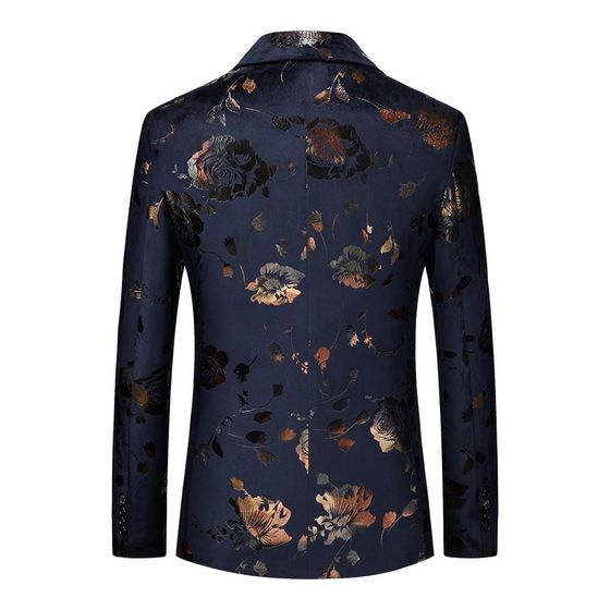 Spring and Autumn Men's Floral Small Suit Plus Size Stage Performance Suit Groom Wedding X Clothes Casual Single West
Spring and Autumn Men's Floral Small Suit Plus Size Stage Performance Suit Groom Wedding X Clothes Casual Single West