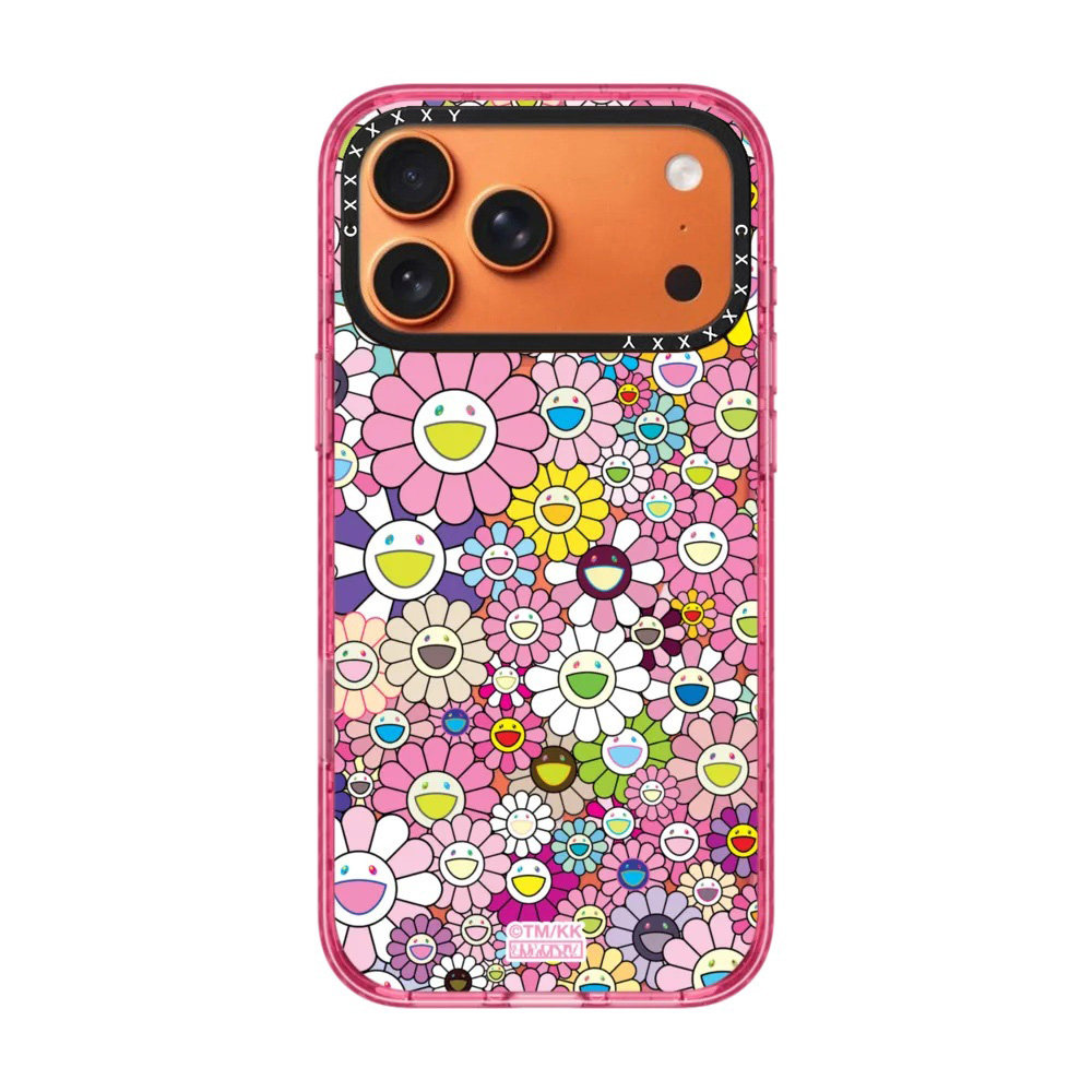 cxxxxxxy联名第三弹村上隆太阳花FLOWERS BLOOM苹果17promax手机壳适用