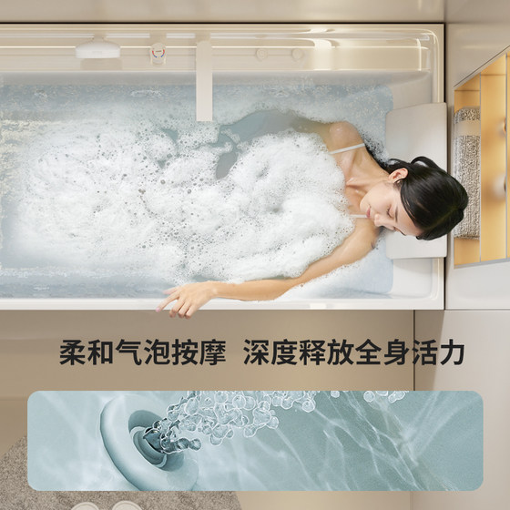 랭징 욕실 욕조 소규모 가정 아크릴 사각형 욕조 위생 랭징 욕실 욕조 소규모 가정 아크릴 사각형 욕조 위생