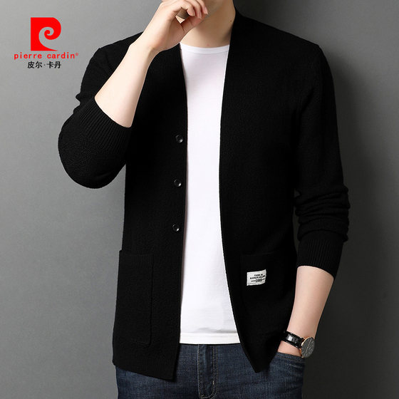 Pier Cardin men's knitted cardigan 2025 autumn middle-aged and young people loose casual solid color knitted sweater jacket
Pier Cardin men's knitted cardigan 2025 autumn middle-aged and young people loose casual solid color knitted sweater jacket