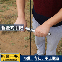 The precision work probe one-piece handlebar probe rod Luoyang shovel authentic cultural relics archaeology tool forbidden to steal the tomb special price