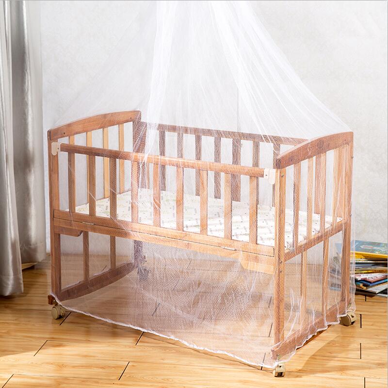 Emperor Hi Bamboo Baby Crib Bed Cradle Newborn Infants Multifunction Crib With Mosquito Nets Formaldehyde Bamboo 0