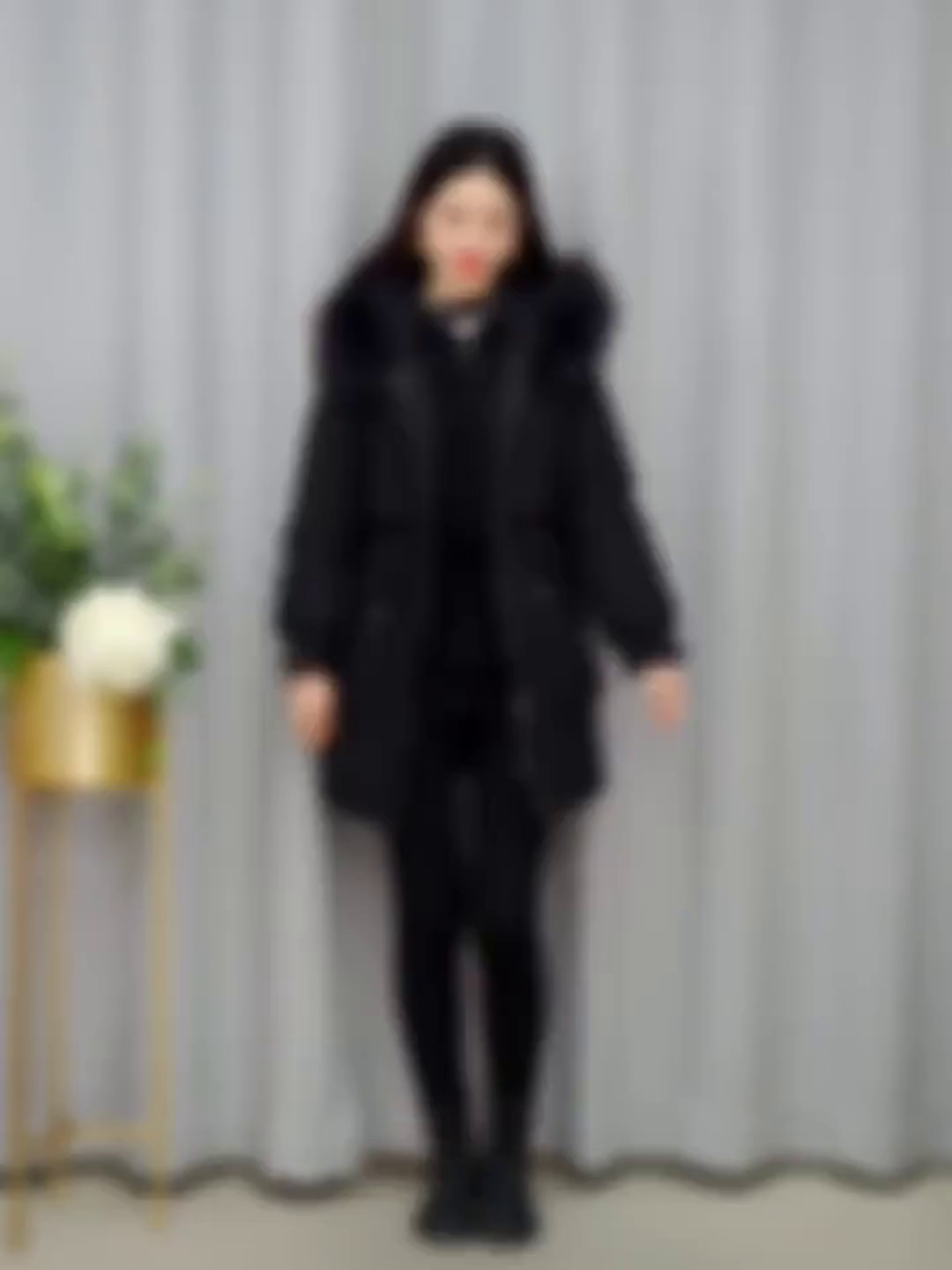 羽绒服女何的好。蓬松度是重大规范✨