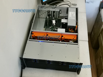 ATX 4U 8-bay hot-swappable chassis supports 4 GPU cards and supports 1 1 2U redundant power supply