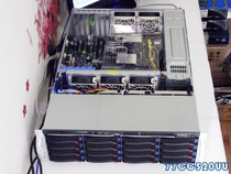 Supermicro 3U server chassis SC836BE1C-R1K03B 3U 16 disk hot-swappable single control 12G expansion