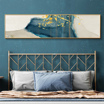 Bedroom decoration painting bedside warm modern light luxury abstract hotel bedside banner background wall hanging painting living room decoration