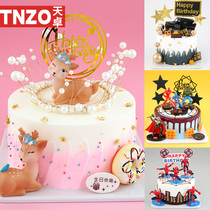 Cake model simulation 21 new net celebrity cartoon compound fake cake birthday cake model window plastic sample