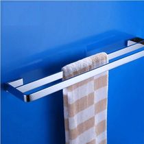 Germany AUYYO all-copper solid double-pole towel rack Bath towel rack bathroom shelf Bathroom hardware