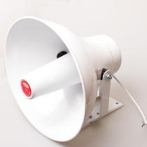100w High Power Constant Resistance Alt Horn Vehicular Propaganda Flaring Speaker Outdoor Waterproof Aluminum Shell Horn Broadcast