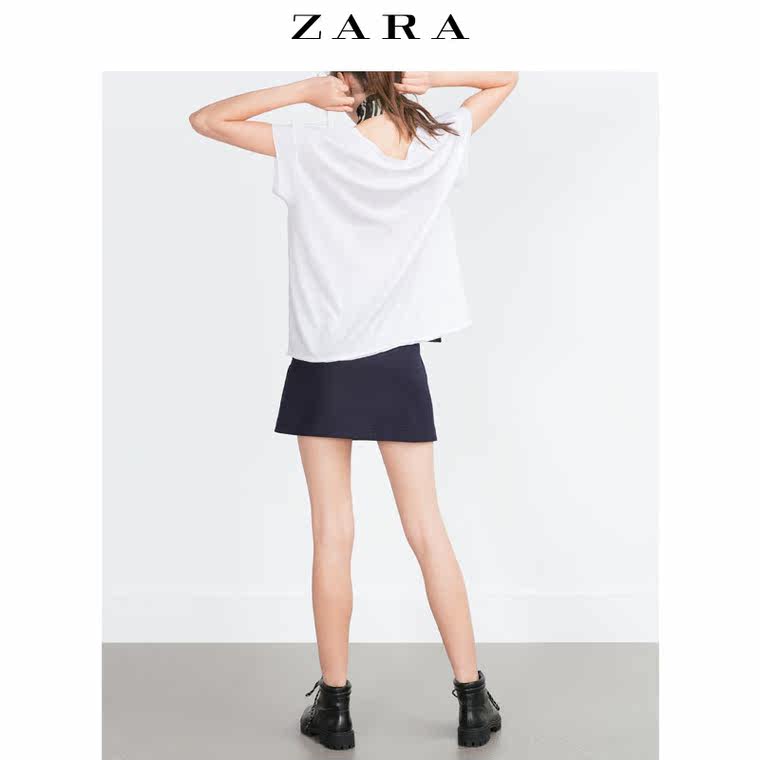 ZARA TRF 女装 加大码 T 恤 04873270250