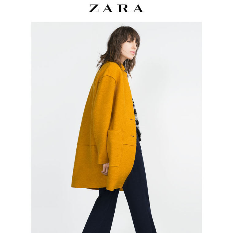 ZARA 女装 羊毛大衣 08073245305