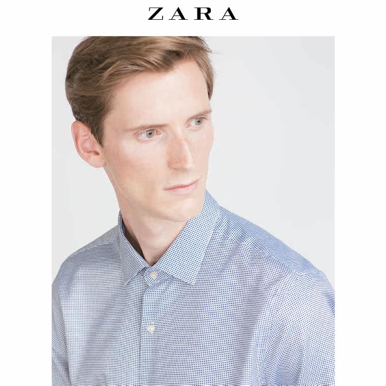 ZARA 男装 纹理衬衫 07545353401