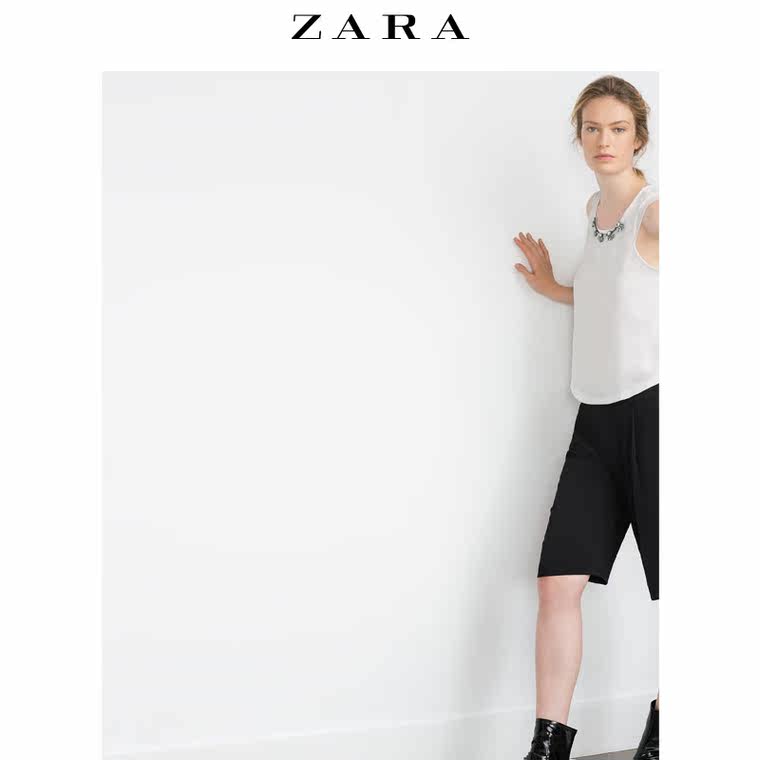 ZARA 女装 镶宝石上衣 07568035251