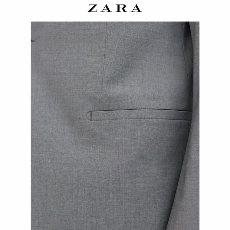 ZARA 男装 简约休闲西装外套 05698599802