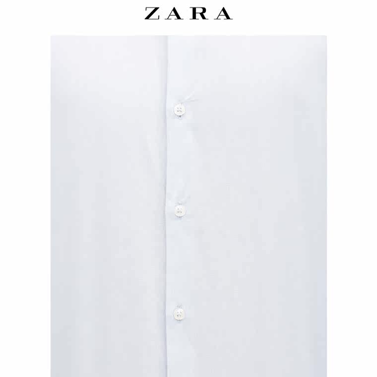 ZARA 男装 立领衬衫 07545400403