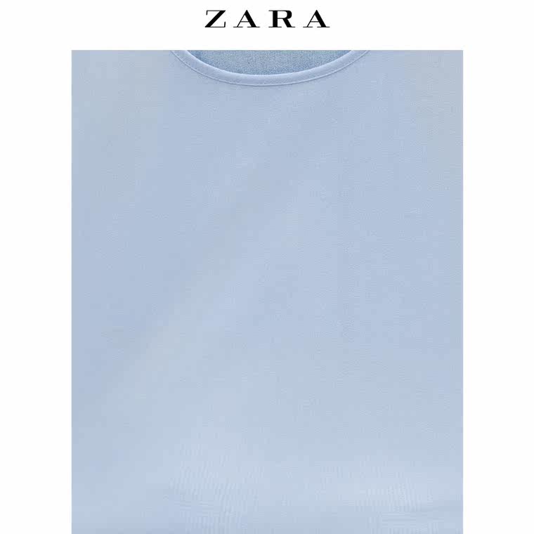 春夏折扣 ZARA 女装 双层装饰上衣 01198046406