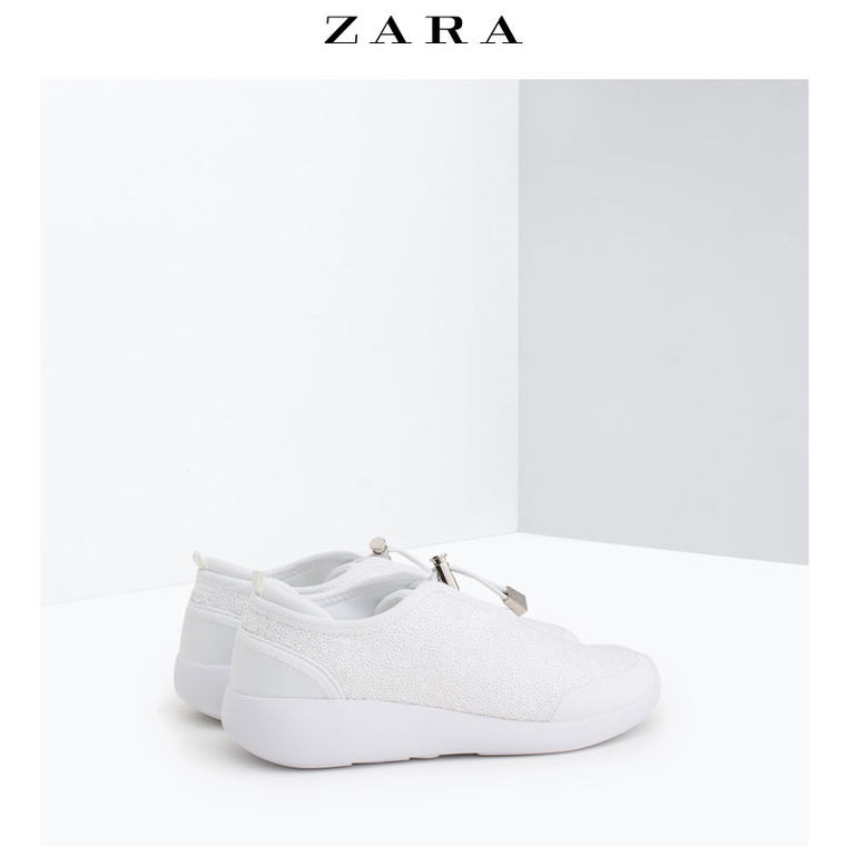 ZARA 女鞋 亮片运动鞋 15631001001