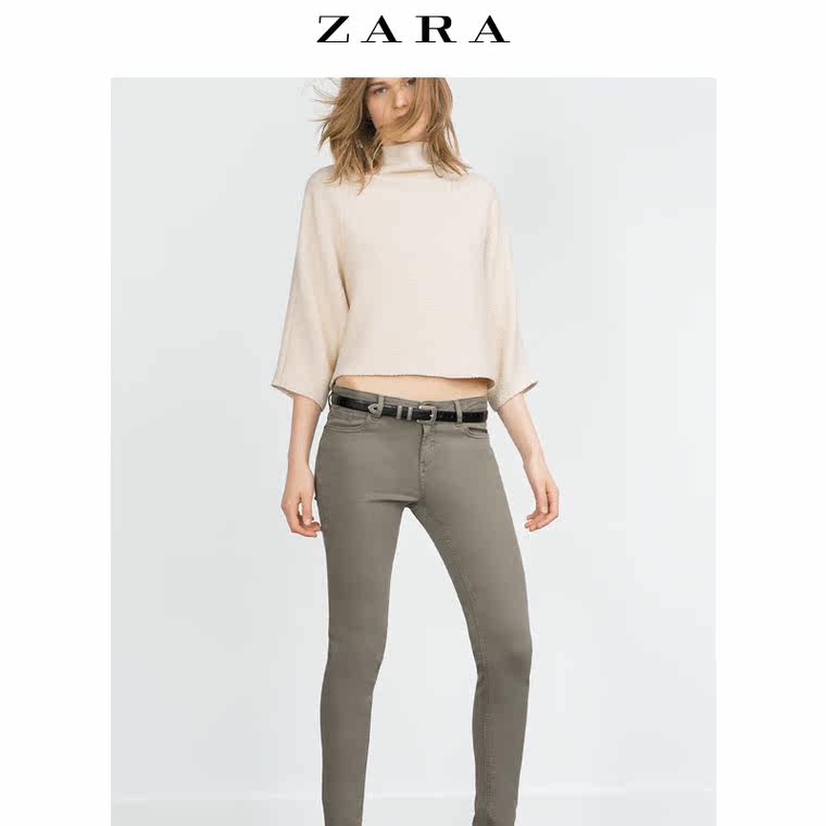 ZARA 女装 紧身长裤 03188221502