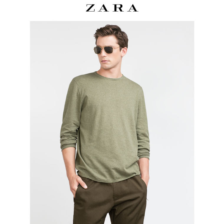 ZARA 男装 细针针织衫 00367305500