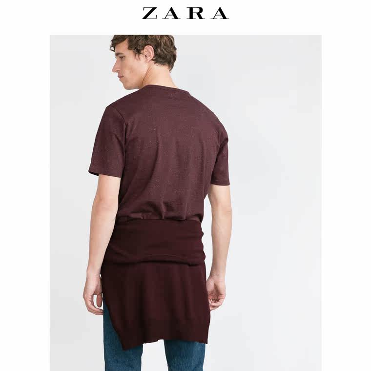 ZARA 男装 双面 T 恤 00495300681