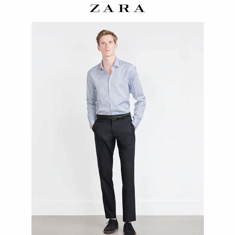 ZARA 男装 纹理衬衫 07545353401