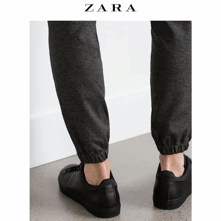 ZARA 男装 针织慢跑裤 00340300802