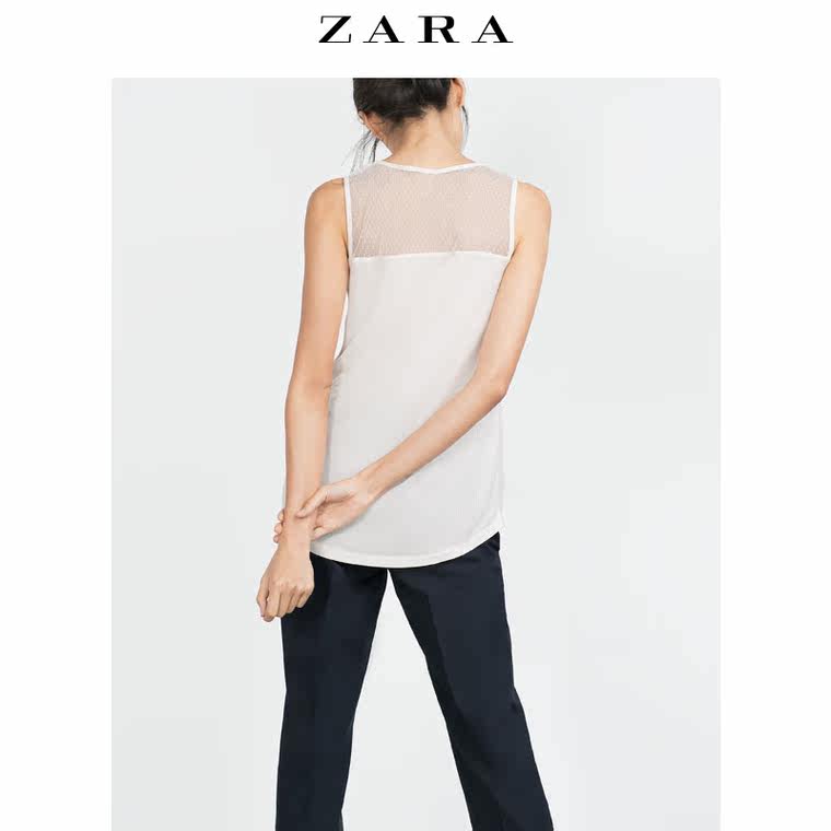 ZARA 女装 透明上衣 05039221251