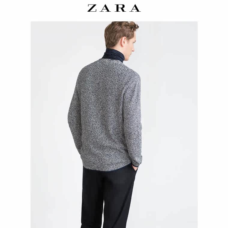 ZARA 男装 绞纹开衫 00367302401