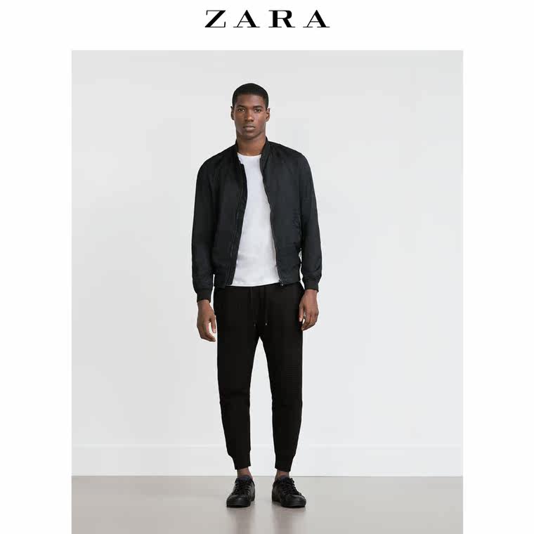 ZARA 男装 绗缝长裤 01701300800