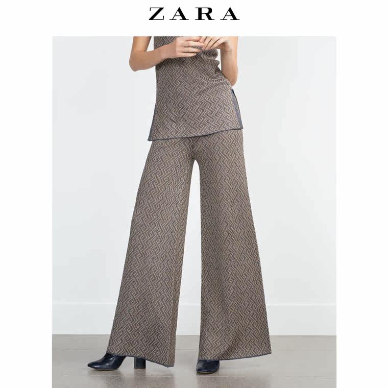 ZARA 女装 针织长裤 01822111050