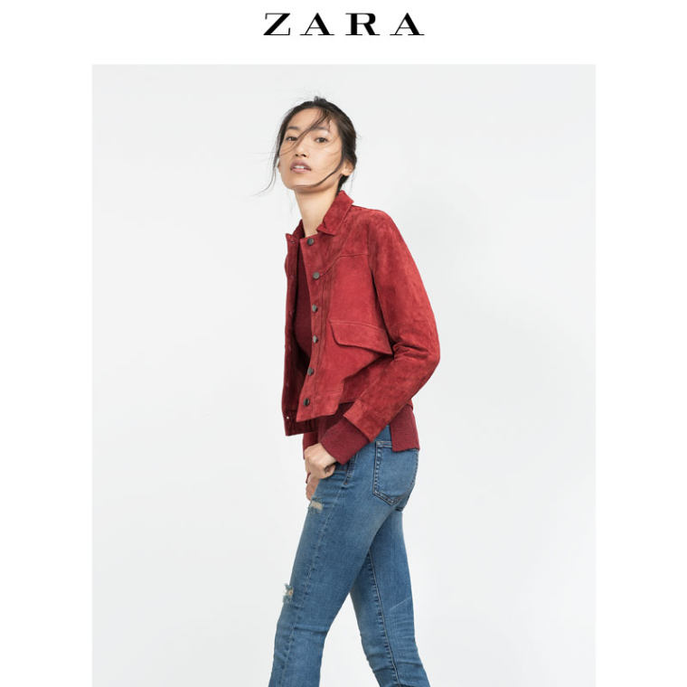 ZARA 女装 紧身丹宁裤 04806226407