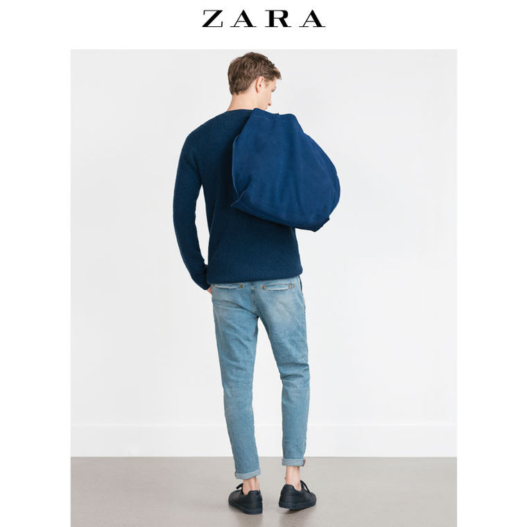 ZARA 男装 休闲丹宁裤 01608390406