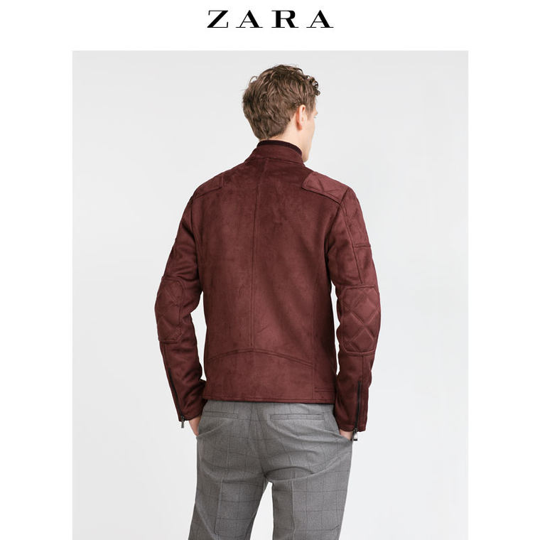 ZARA 男装 机车外套 00706302681