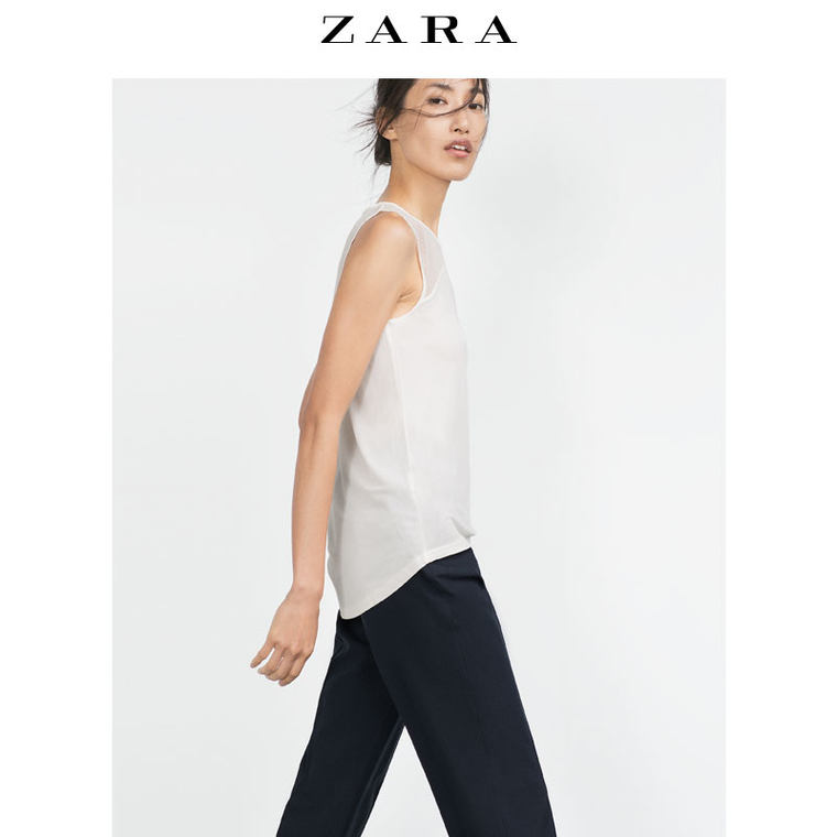 ZARA 女装 透明上衣 05039221251