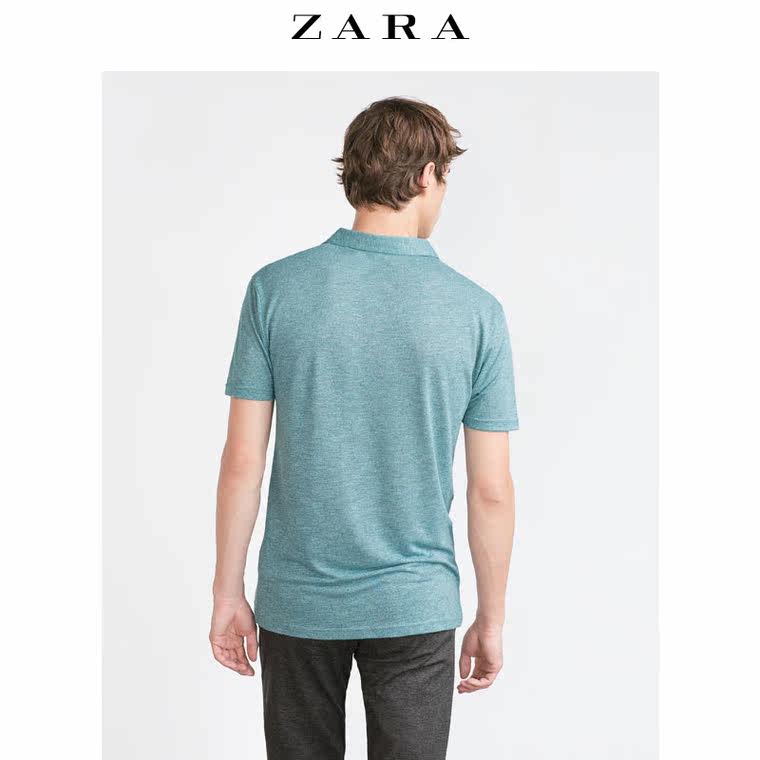 ZARA 男装 针织马球衫 04231303402