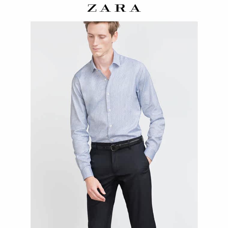 ZARA 男装 纹理衬衫 07545353401