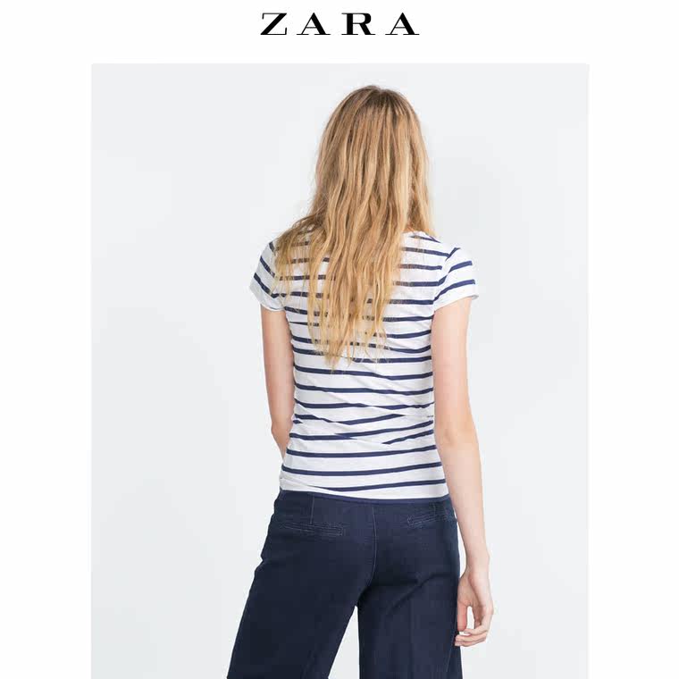 ZARA TRF 女装 基本款 T 恤 01919182043