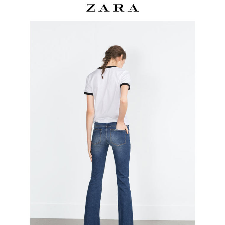 ZARA TRF 女装 复古 T 恤 05643275800