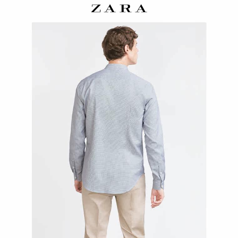 ZARA 男装 双色衬衫 00073262401