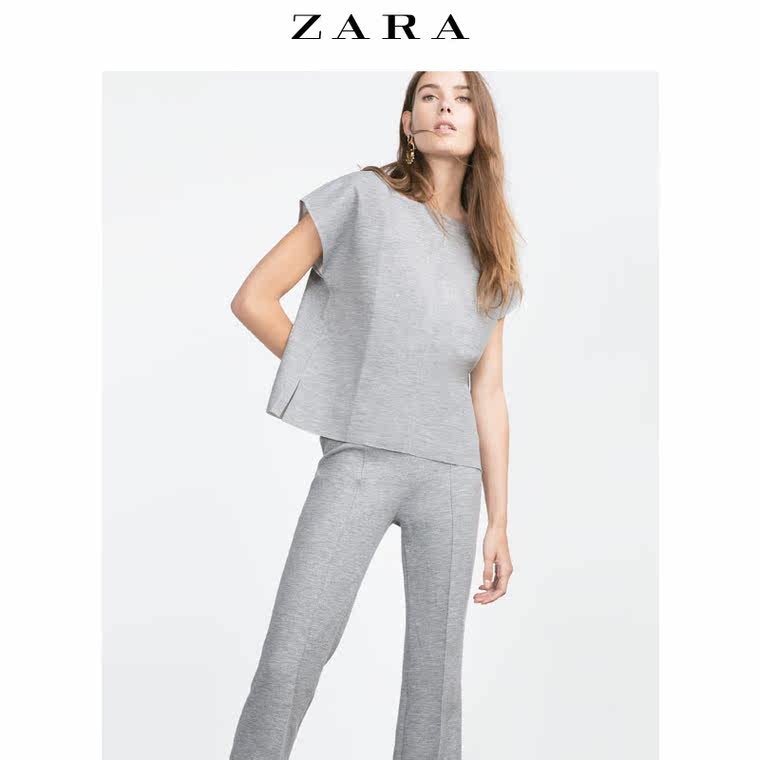 ZARA 女装 V 领上衣 07568233803