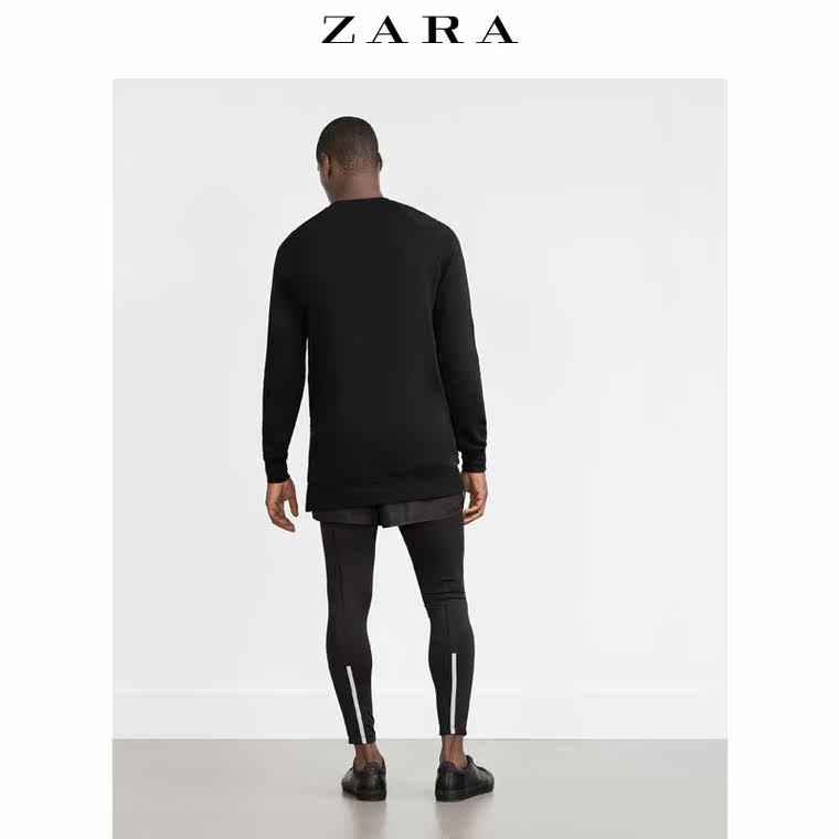 ZARA 男装 拉链饰运动衫 00722317800