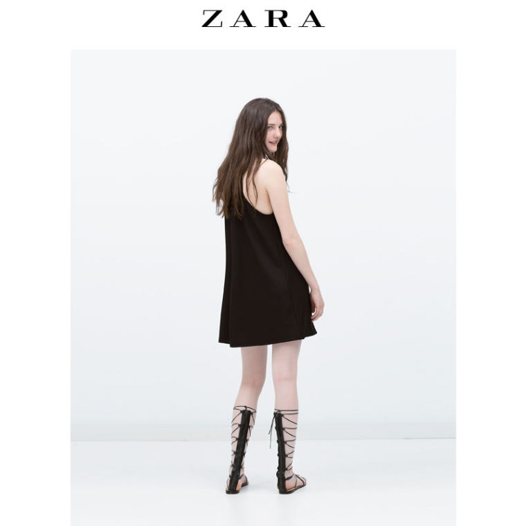 ZARA TRF 女装 提花连身裙 05584311800