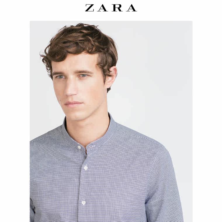 ZARA 男装 双色衬衫 00073262401