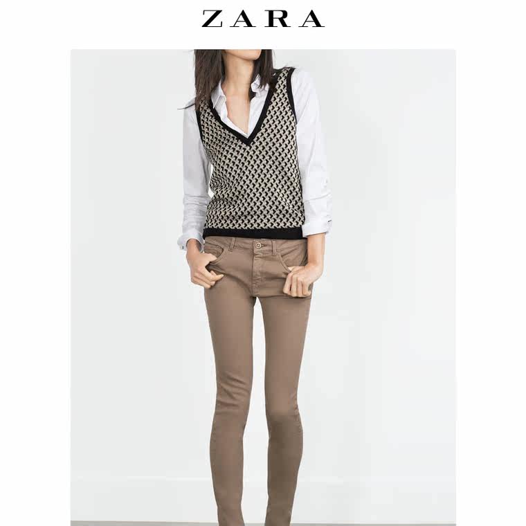 ZARA 女装 五口袋裤 06147152706