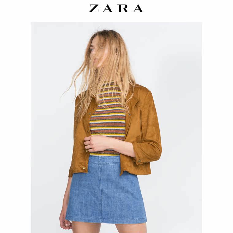 ZARA TRF 女装 牛仔短裙 06688202400