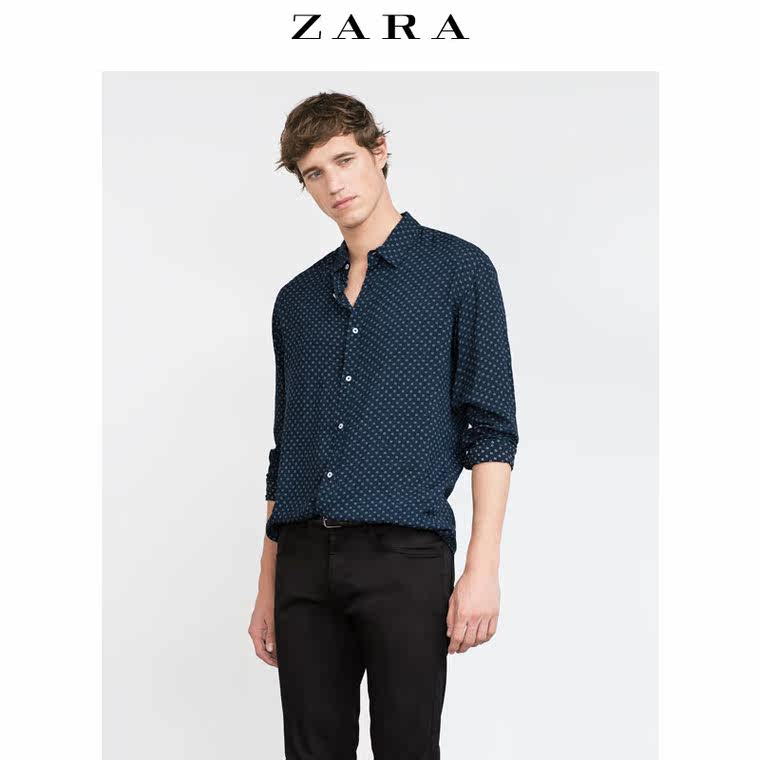 ZARA 男装 双面衬衫 03206300407