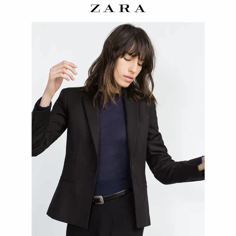 ZARA 女装 双层面料休闲西装 07790254800